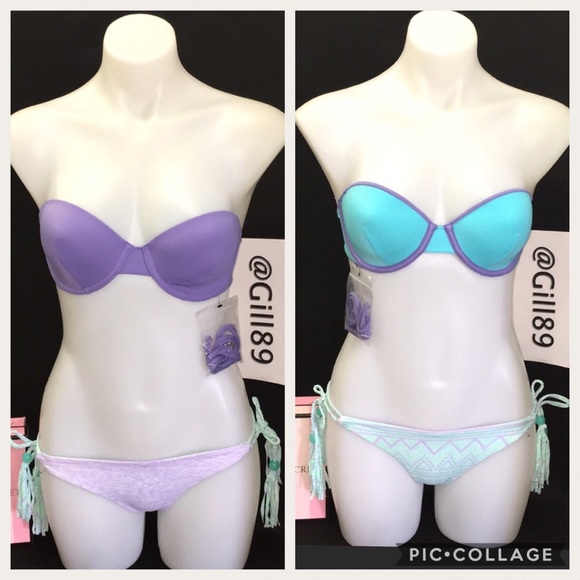 🆕just bottom Victoria’s Secret REVERSIBLE SWIM - Picture 2 of 8